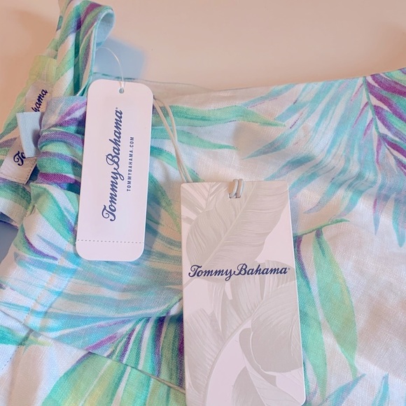 Tommy Bahama Linen Halter Dress Size M! - Picture 6 of 9